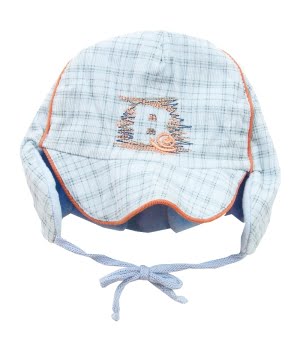 Σκουφάκι Microcorduroy Σιέλ