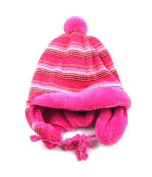 Σκουφάκι Ριγέ Ροζέ