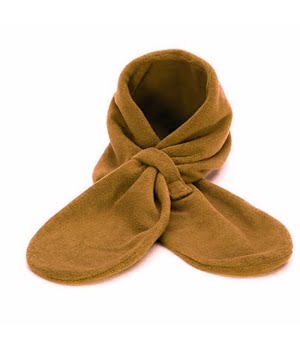 Κασκώλ Microfleece Καφέ