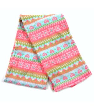 Κασκώλ Πλεκτό Καρδούλες