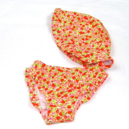 Μαγιό με  Ασορτί Καπέλο