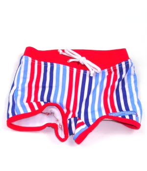 Μαγιό Ριγέ Κόκκινο/Μπλε