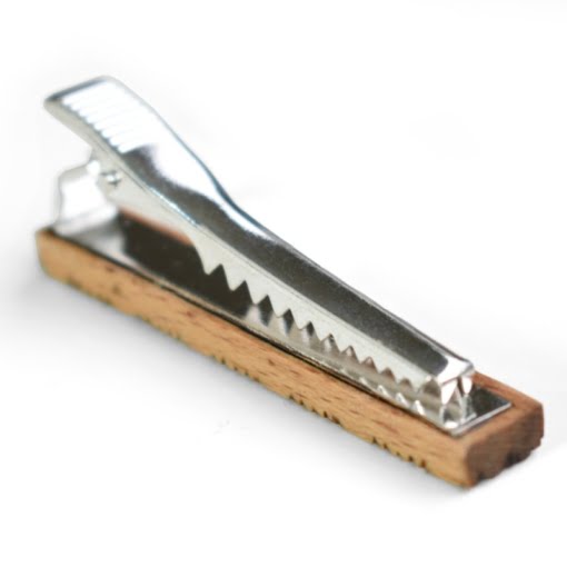 Καρφίτσα Γραβάτας Ανοξειδωτο & Ξύλο 3D - Image 3