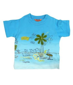 Μπλουζάκι Κοντομάνικο Τυρκουάζ