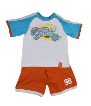 Σετ Βαμβακερό Πορτοκαλί