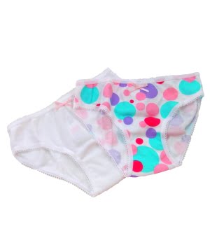 Σετ 2 Εσώρουχα για Κοριτσάκι Γαλάζιο