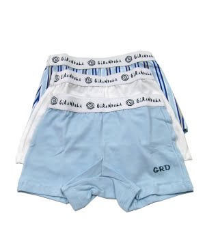 Σετ 3 Εσώρουχα Μποξεράκια για Αγοράκι Γαλάζιο