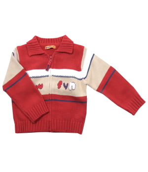 Πλεκτή Ζακέτα Κόκκινη