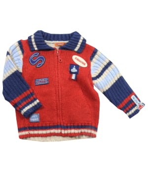 Ζακέτα Βαμβακερή Κόκκινο