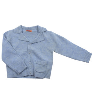 Μάλλινο Ζακετάκι Βρεφικό Γαλάζιο