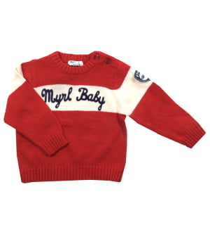 Πλεκτό Βρεφικό Πουλόβερ