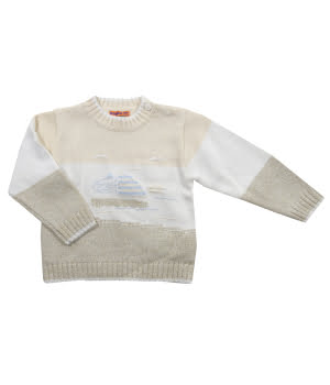 Πλεκτό Πουλοβεράκι Ανοιξιάτικο Μπεζ