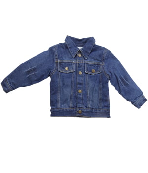 Μπουφάν Τζην με Επένδυση Μπλε