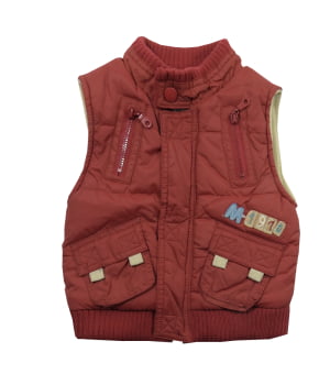 Αμάνικο Μπουφάν Κόκκινο