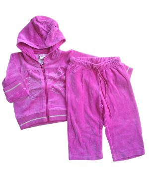 Σετ Φόρμας Βρεφικό Φούξια