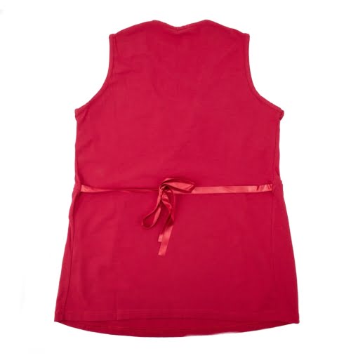 Αμάνικη Μπλούζα Εγκυμοσύνης Κόκκινο - Image 3