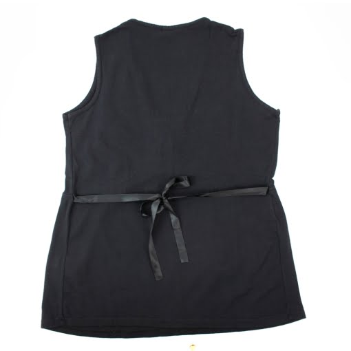 Αμάνικη Μπλούζα Εγκυμοσύνης Μαύρο - Image 3