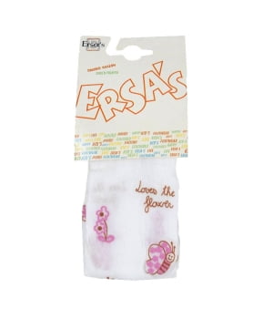 Βρεφικό Καλσόν Ανοιξιάτικο Λευκό Μελισσούλα