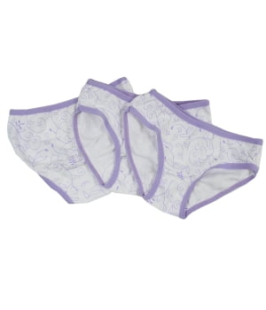 Σετ 3 Βαμβακερά Σλιπ Mωβ