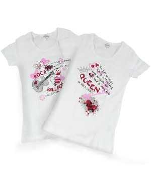 Φανελάκια Rock Σετ 2τμχ Λευκό