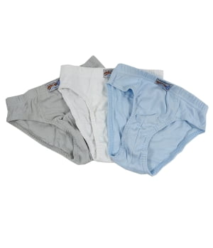 Σετ 3 Βαμβακερά Σλιπ Skate Γαλάζιο