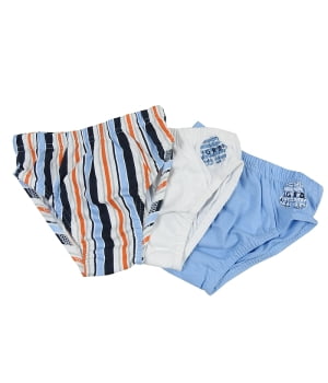 Σετ 3 Σλιπ Μπλε