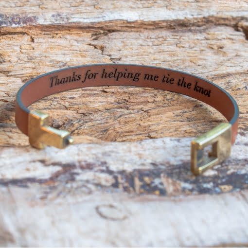 Δερμάτινο Βραχιόλι Με Χαραγμένο Όνομα - Image 2