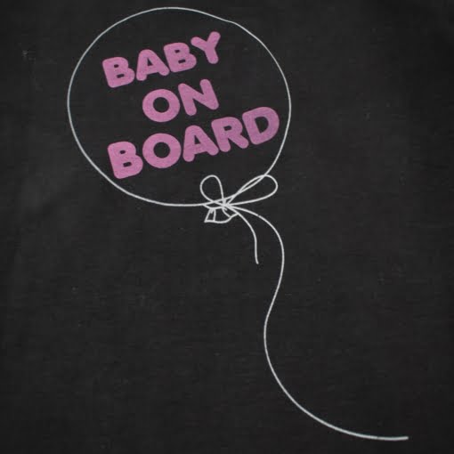 Μπλούζα Εγκυμοσύνης Μαύρη - Image 3