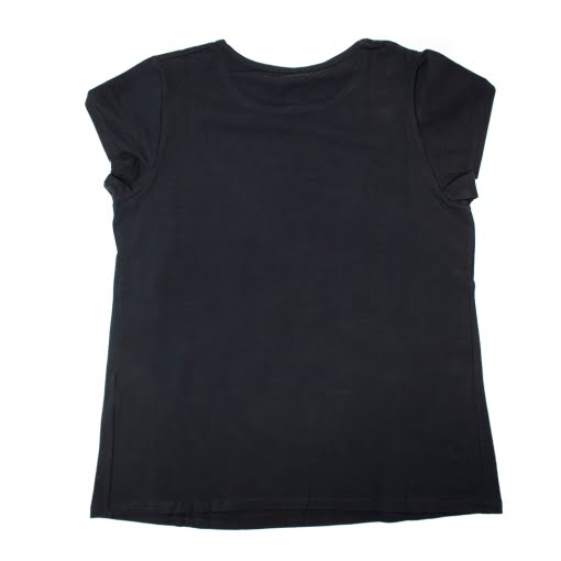 T-shirt Εγκυμοσύνης Μαύρο - Image 4