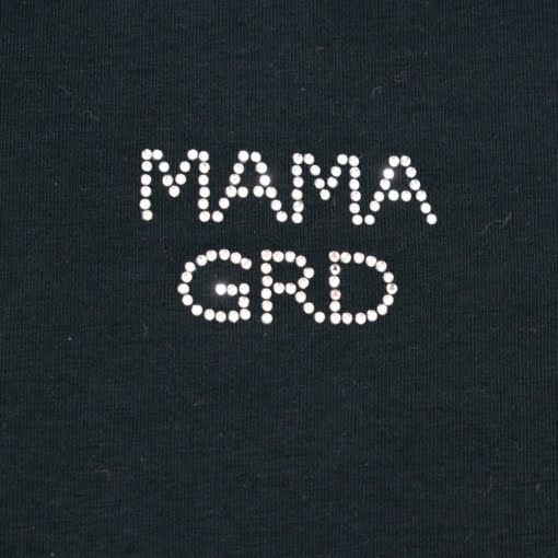 T-shirt Εγκυμοσύνης Μαύρο - Image 3