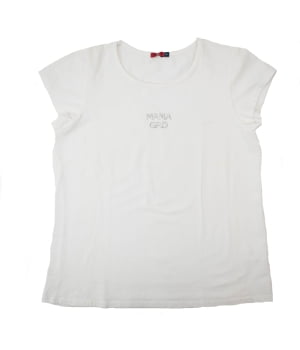 T-shirt Εγκυμοσύνης Λευκό