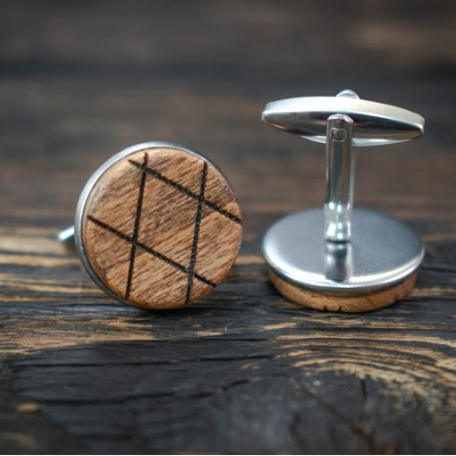 Ξύλινα Μανικετόκουμπα Scot - Image 2