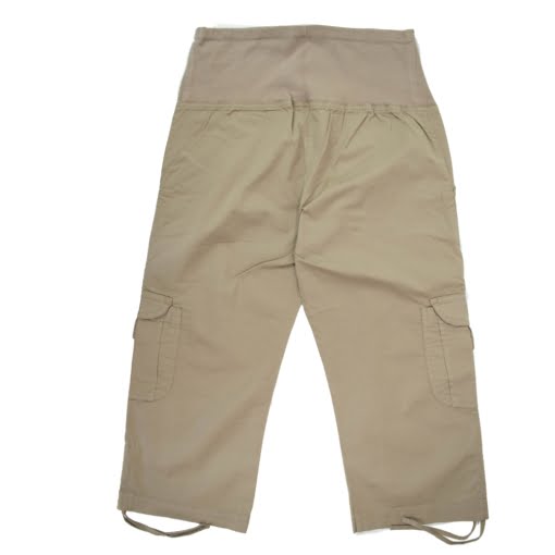 Παντελόνι Εγκυμοσύνης Καμπαρντίνα Κάπρι Μπεζ - Image 2