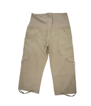 Παντελόνι Εγκυμοσύνης Καμπαρντίνα Κάπρι Μπεζ