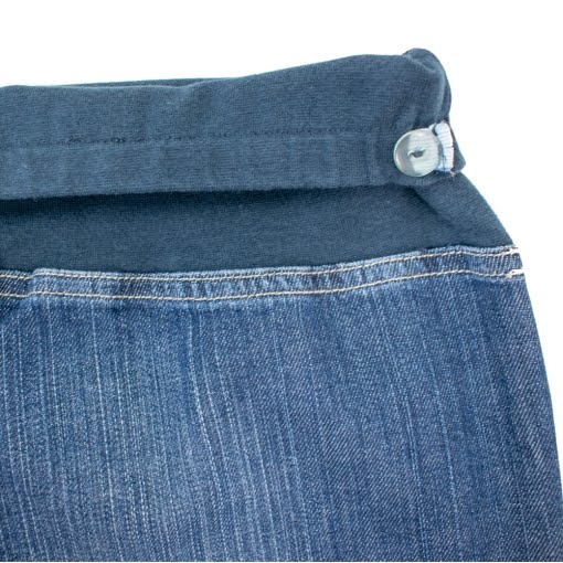 Παντελόνι Εγκυμοσύνης Τζην  Kαλοκαιρινό - Image 2