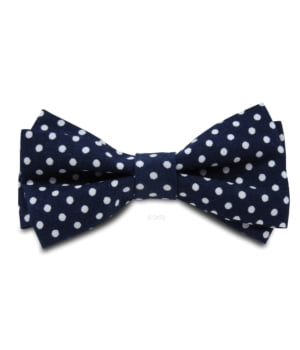 Υφασμάτινο Παπιγιόν Μπλε Πουα