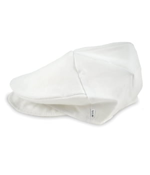 Τραγιάσκα Παιδική Λευκή Λινή