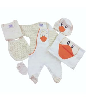 Σετ Βαμβακερό 6 τεμάχια Μπεζ