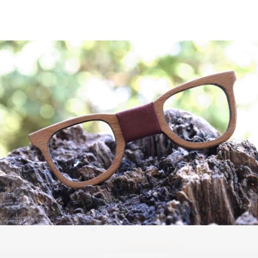 Ανδρικό Ξύλινο Παπιγιόν Glasses - Image 2