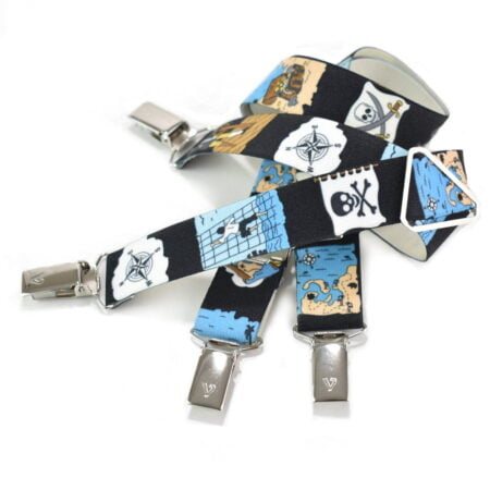 Παιδικές Τιράντες 4 κλιπ Μπλε Πειρατές