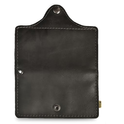 Δερμάτινο Πορτοφολι Bikers' (για Μηχανόβιους) χωρις αλυσίδα Μαύρο - Image 3