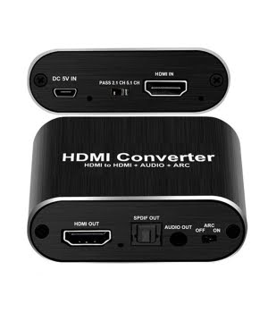 Μετατροπέας HDMI σε αναλογική και ψηφιακή έξοδο ήχου