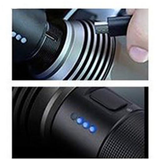 Φακός Επαναφορτιζόμενος 20W 1800 lumens - Image 2