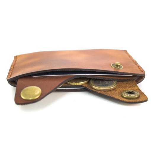 Πορτοφόλι Δερμάτινο Χειροποίητο Λεπτό για Κάρτες και Χρήματα - Image 2