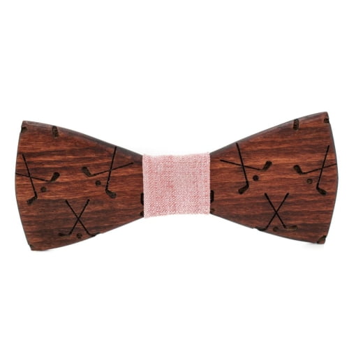 Ανδρικό Ξύλινο Παπιγιόν Golf - Image 2