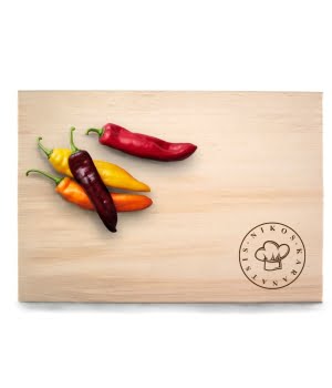 Ξύλο Κοπής με Χάραξη Chef