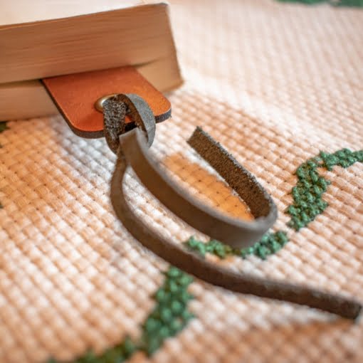 Σελιδοδείκτης Δερμάτινος με Χάραξη - Image 2