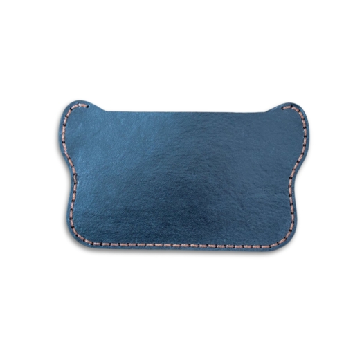 Πορτοφόλι Δερμάτινο Χειροποίητο Λεπτό για Κάρτες Κόκκινη Πεταλούδα - Image 3