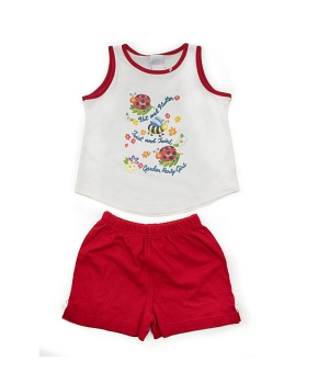 Πυτζαμάκι Κόκκινη Πασχαλίτσα