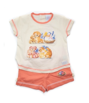 Πυτζαμάκι Κοραλί Ζωάκια